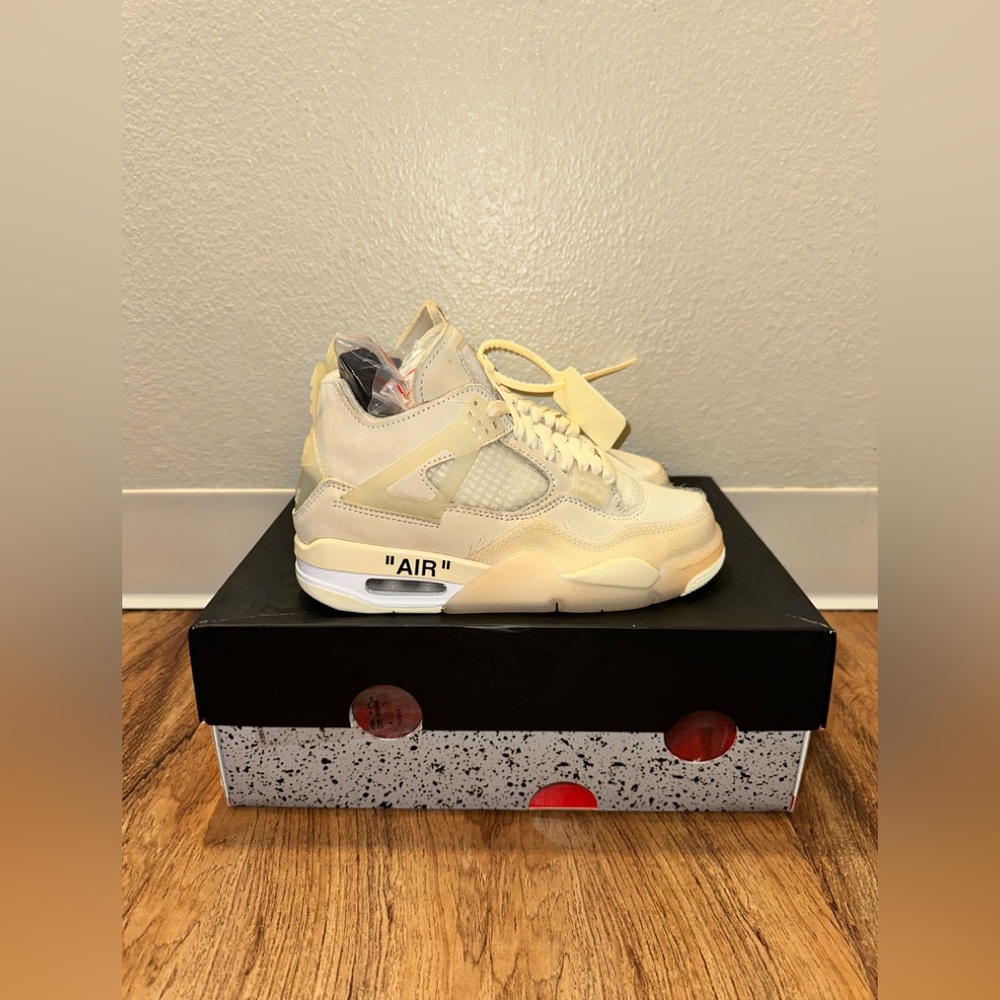 Jordan 4 Retro Off-White Sail (Women's)